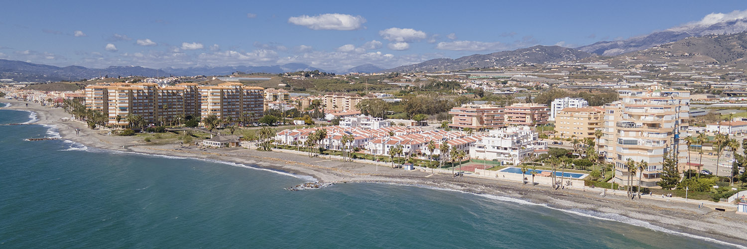 Algorrobo Costa from the air. Photo by Jason Elliott. Algorrobo Costa from the air. Photo by Jason Elliott.