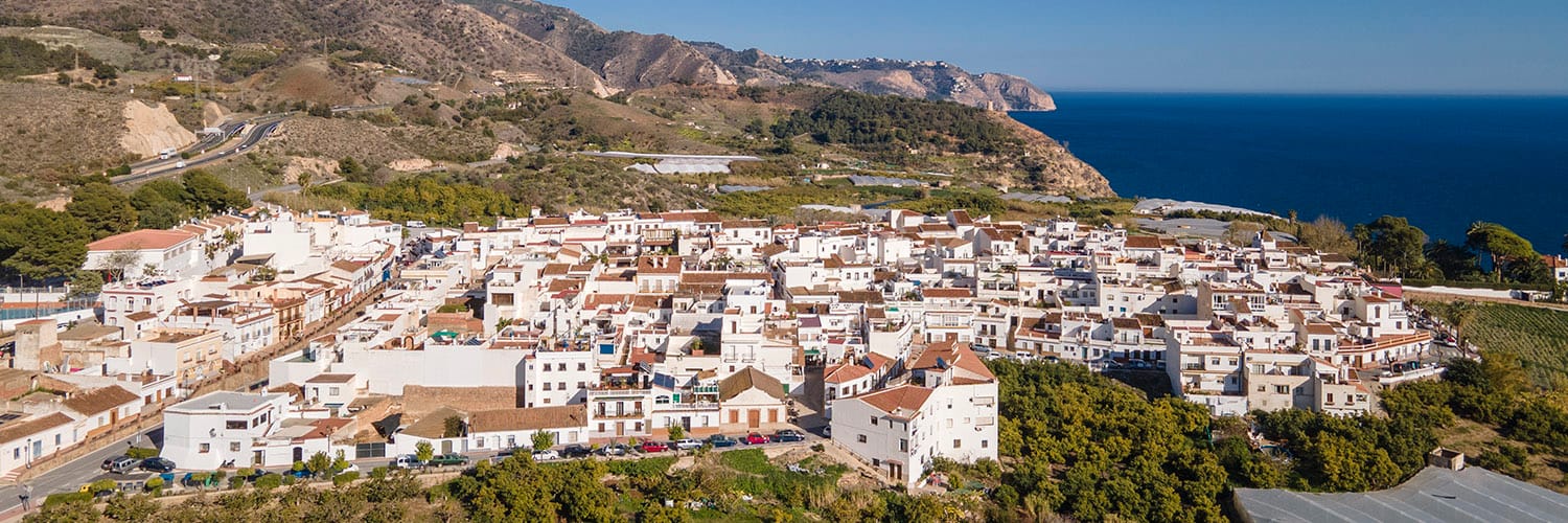 The coastal village of Maro. Photo by Jason Elliott.