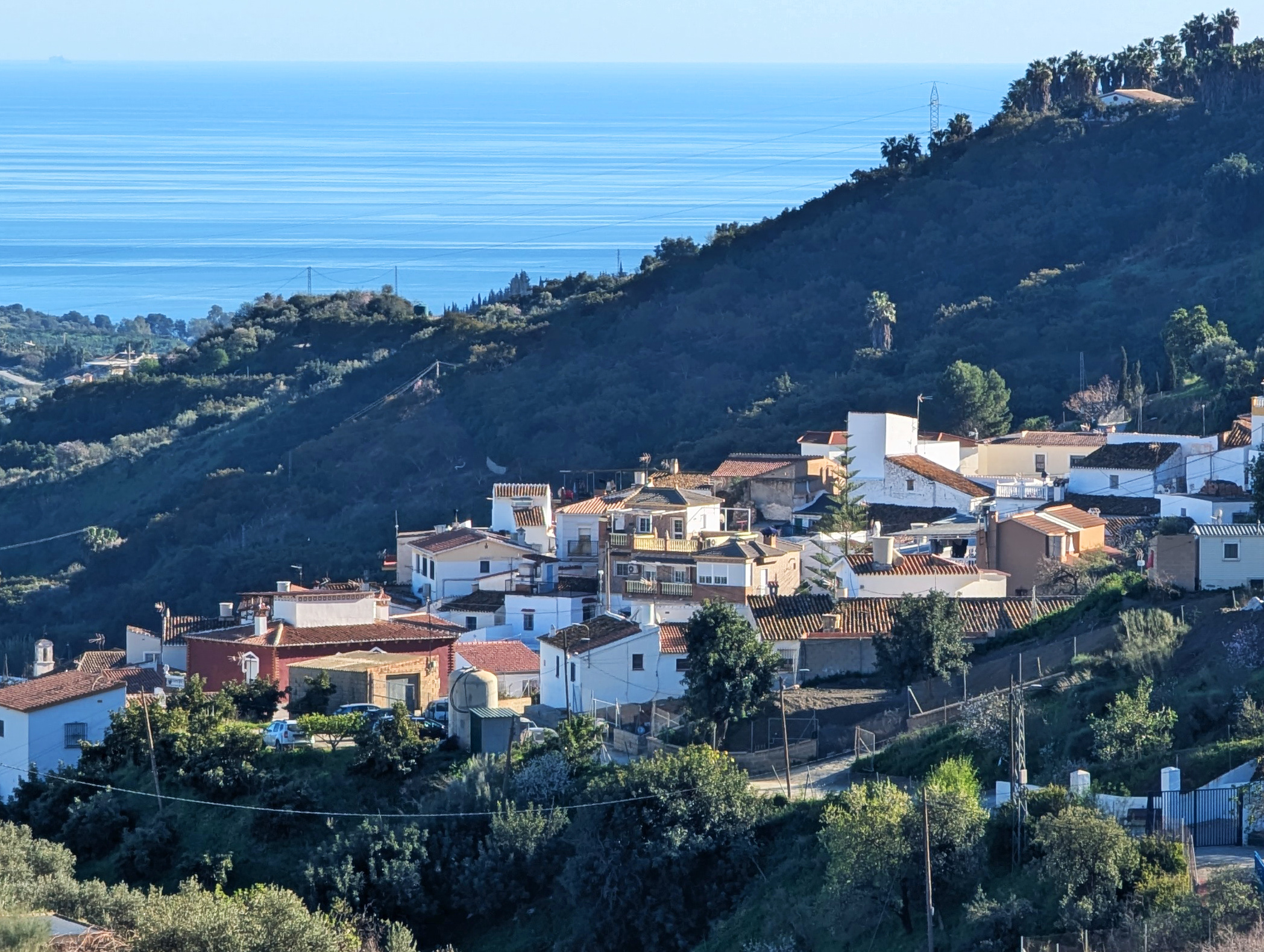 The pretty village of Cajiz. Photo by Jason Elliott. The pretty village of Cajiz. Photo by Jason Elliott.