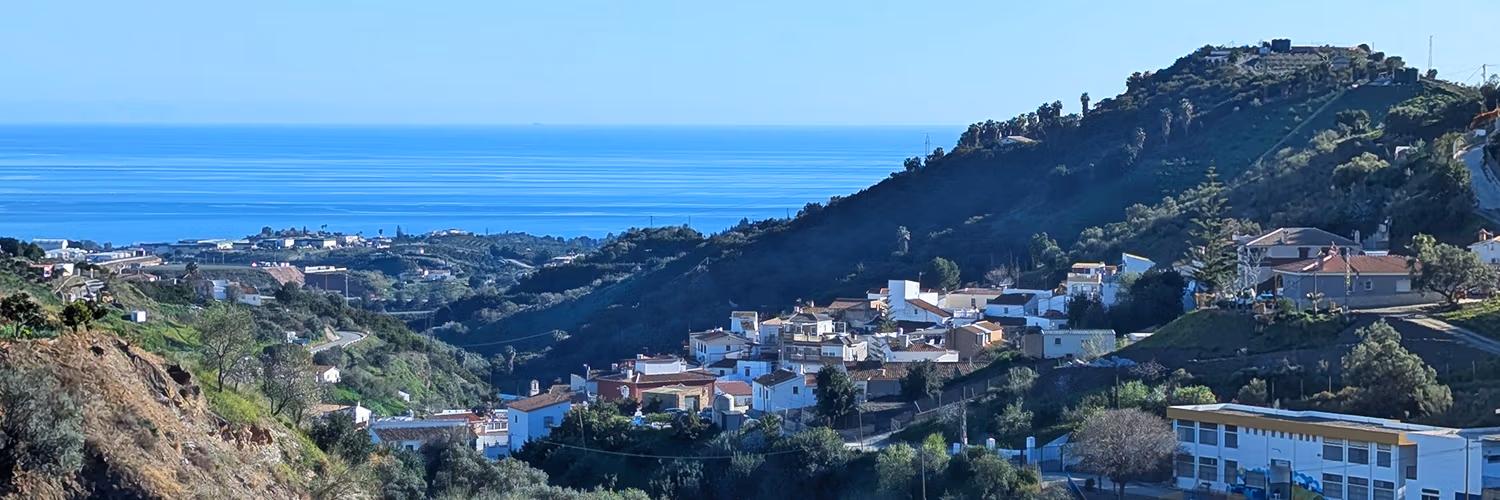 Cajiz in the Axarquia region to the East of Malaga. Photo by Jason Elliott.