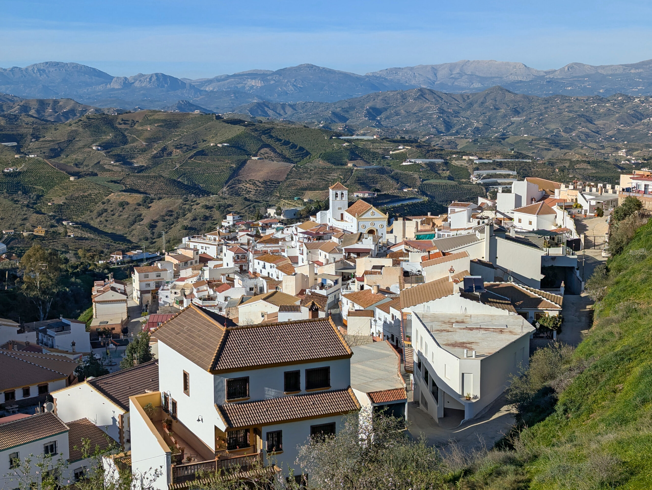 A general overview of Iznate to the East of Malaga. Photo by Jason Elliott. A general overview of Iznate to the East of Malaga. Photo by Jason Elliott.