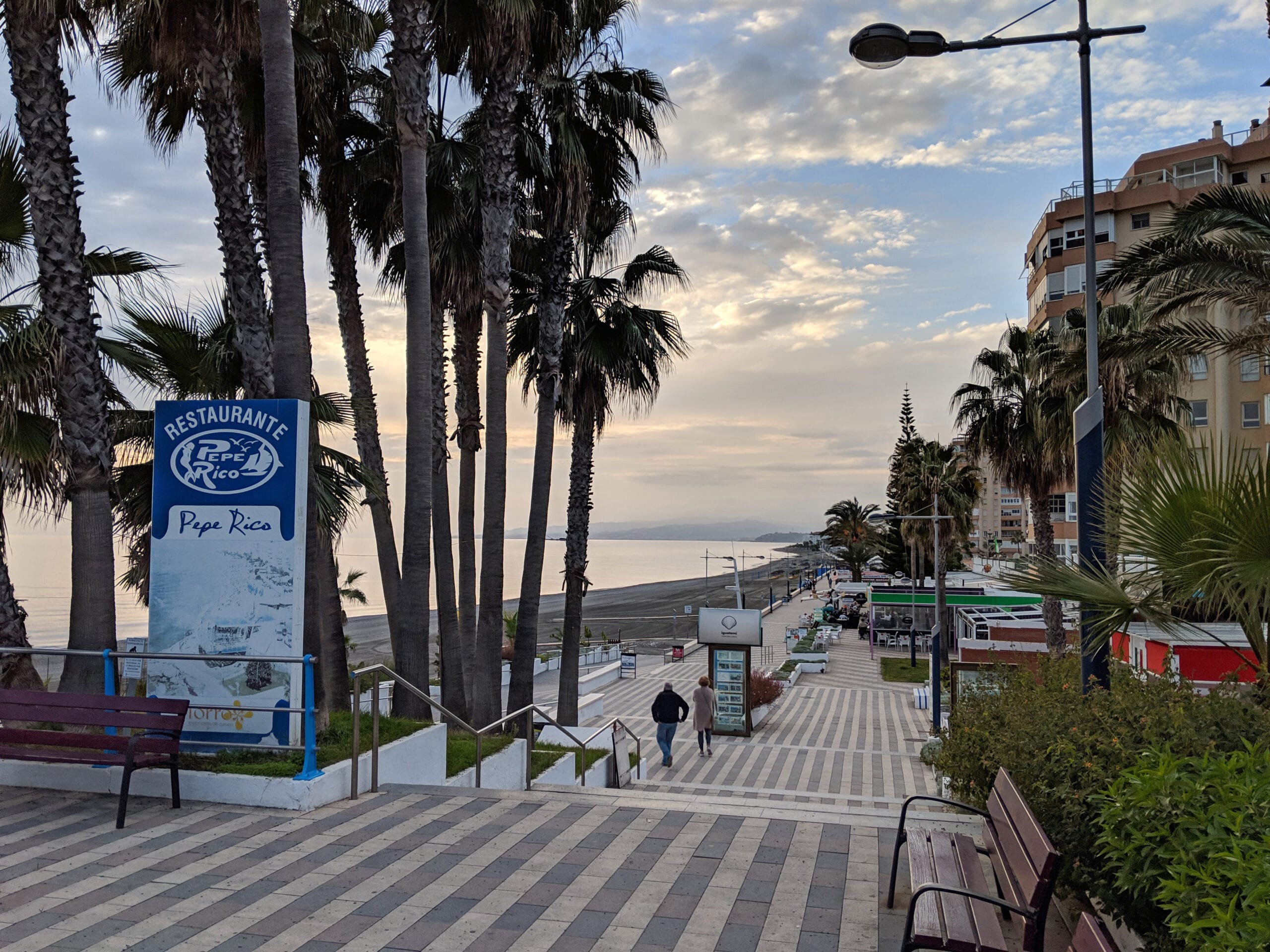 The paseo at Torrox Costa. Photo by Jason Elliott. The paseo at Torrox Costa. Photo by Jason Elliott.
