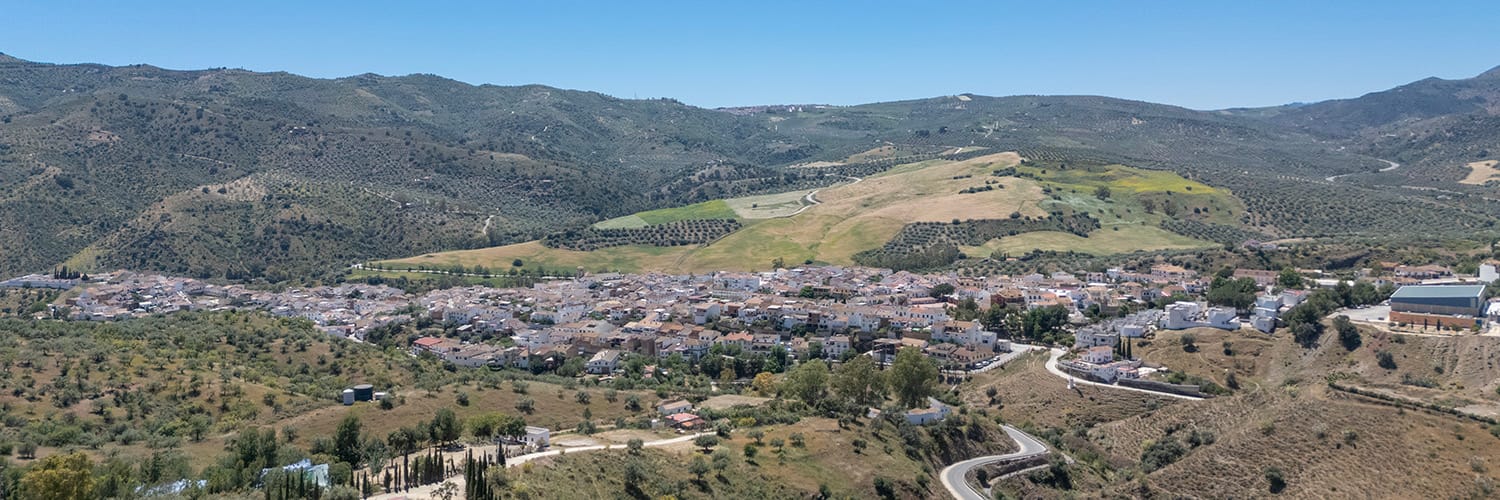 Riogordo in the the Axarquia region of Malaga, photographed by Jason Elliott for the EastofMalaga.com website