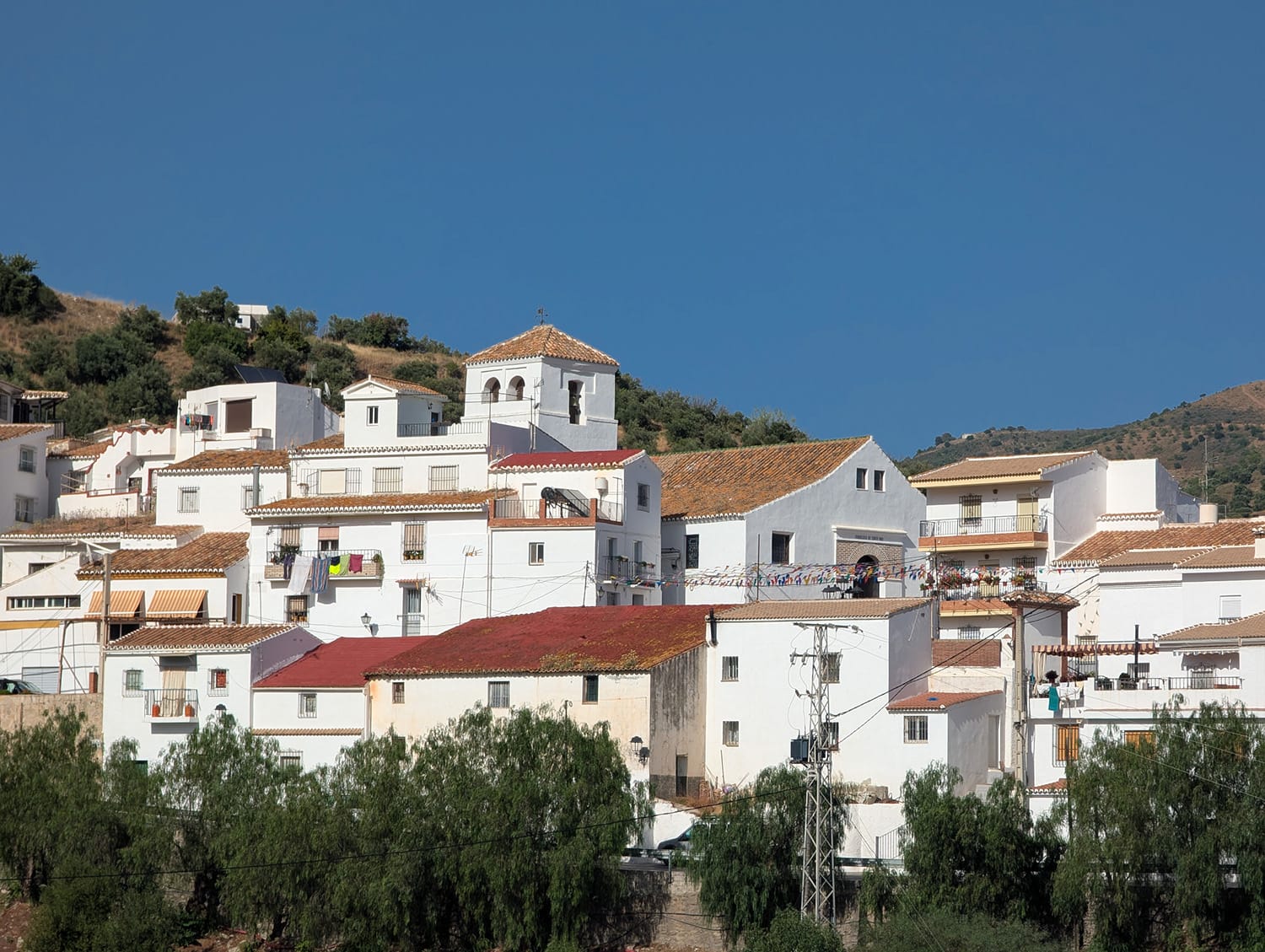 The Old Town of Totalan in the Axarquía region of Málaga. Photo by Jason Elliott for the eastofmalaga.com website.